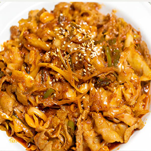 10. Kimchi Pork Bokum / 삼겹살 김치 두루치기
