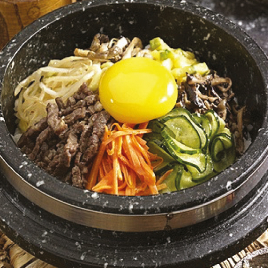 1. Hot Stone Bibimbap / 돌솥 비빔밥