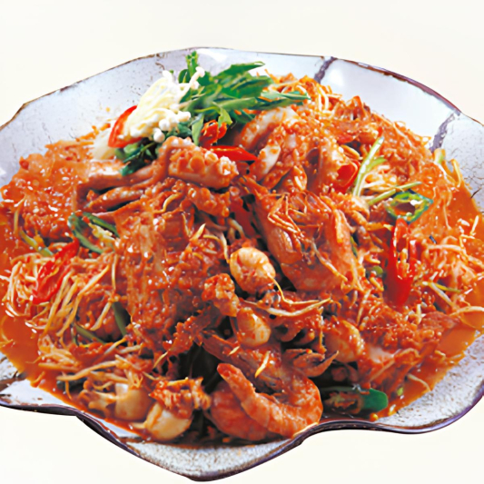 7. Seafood Pork Bone Braised / 해물 뼈찜