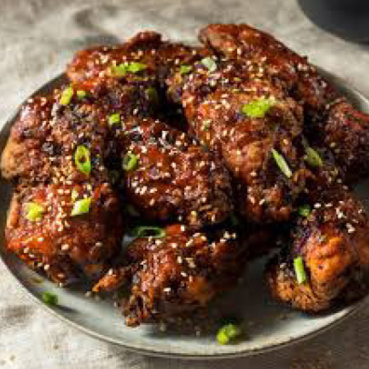 11. Black Bean Chicken / 짜장 치킨