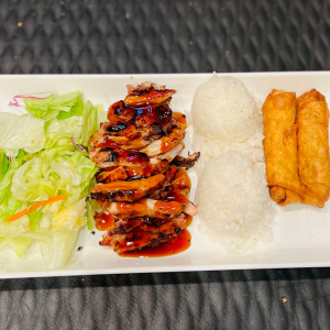 Chicken & Egg Roll (2 pcs) Combo