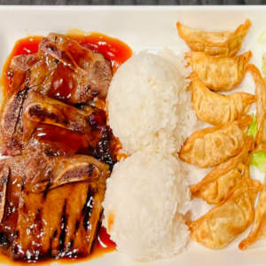 Beef & Gyoza (5 pcs) Combo