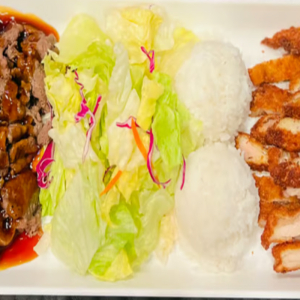 Beef & Katsu Combo