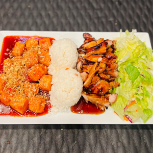 Chicken & Korean Fried Tofu Combo