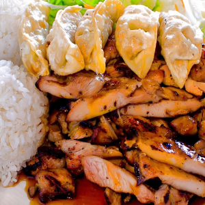 Chicken & Gyoza (5 pcs) Combo