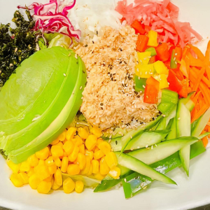 California Tuna Rice Bowl