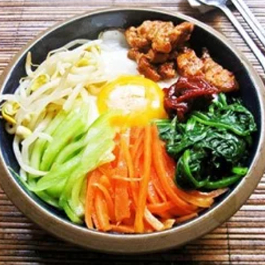 C8. Bibimbap + Tofu Soup / 비빔밥 + 순두부