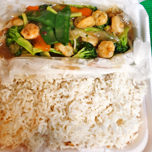 Shrimp Chow Mein Combo
