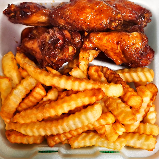 Hot Teriyaki Wing Basket