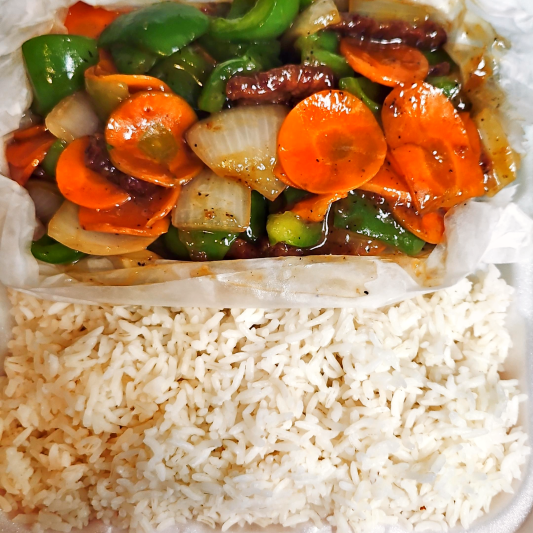 Pepper Steak Combo