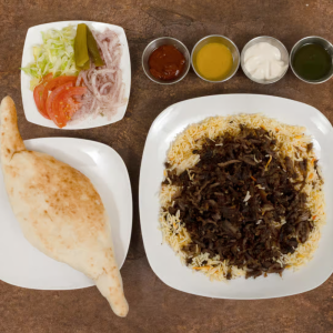 Beef Shawarma Platter