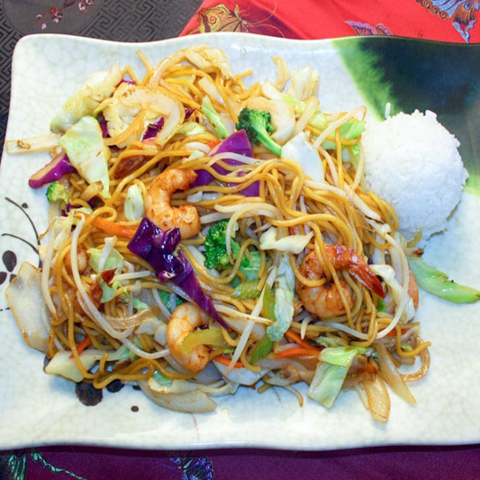 31. Shrimp Yakisoba