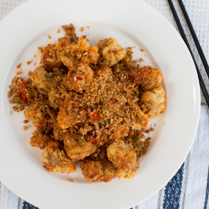 E127. Black Pepper Soy Cutlets