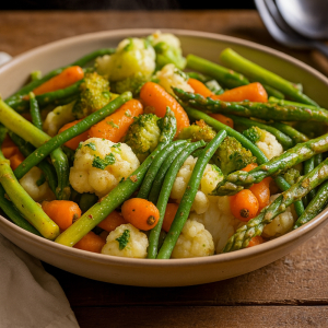 Side Steamed Mixed Vegetables