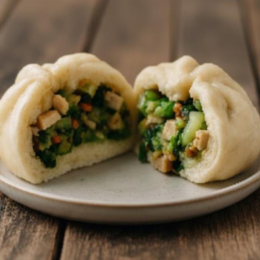 D26. Vegetable Steamed Bun (2 pcs)