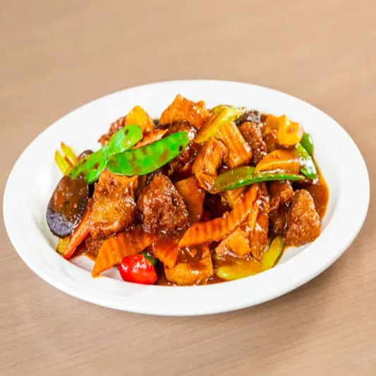 E49. Kung Po Soy Chicken