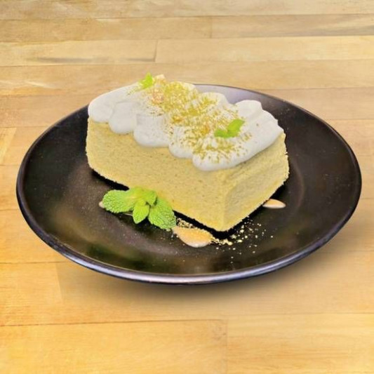 Rice Flour Moringa Genoise Cake