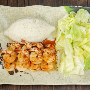 M11. Shrimp Teriyaki (12 pcs)