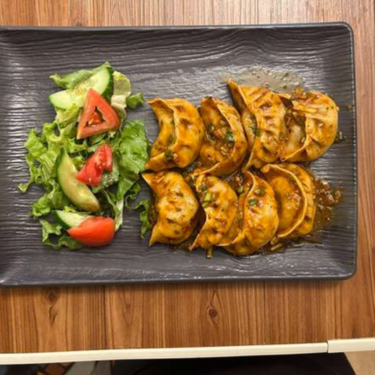 Deep-Fried Cajun Chilli Momos