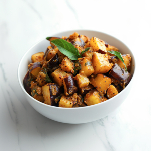 Eggplant with Potato