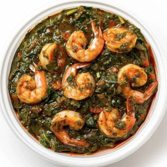 Shrimp Saag