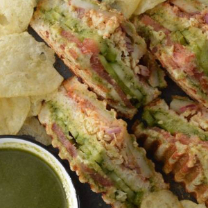 Mumbai Vegetarian Grilled Sandwich
