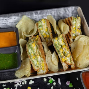 Cheese Corn Sandwich