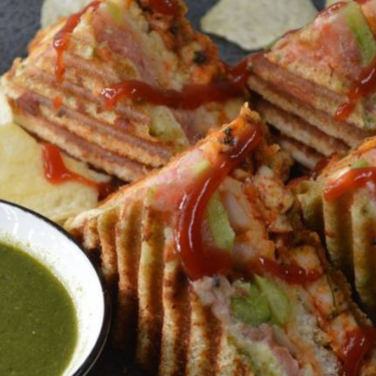 Masala Paneer Sandwich