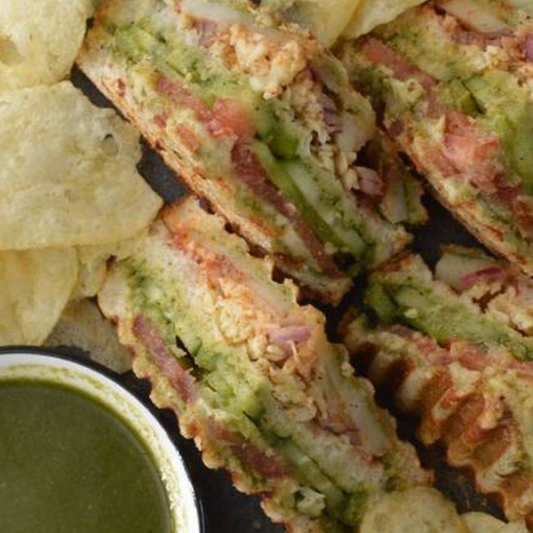 Mumbai Vegetarian Grilled Sandwich