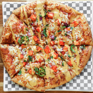 Bhangra Bliss Pizza (Chicken Tikka)
