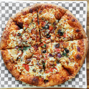 The Rainbow Chaser Pizza (Vegetables)