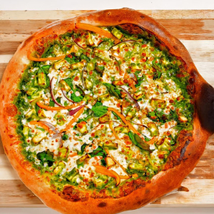 Dosa Delight Pizza (Palak Paneer)