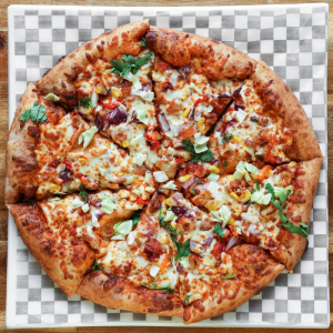 Tranquil Taco Pizza (Chipotle Chicken & Cabbage)