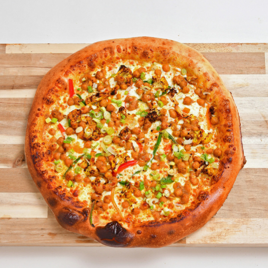 Chann-Tastic Pizza (Chickpea & Cauliflower)