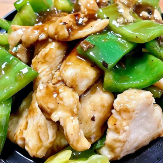 66. Chicken with Black Bean Sauce