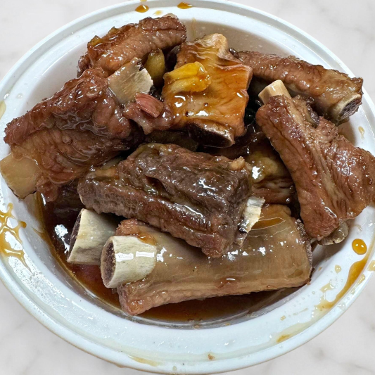 27. Honey Garlic Spare Ribs