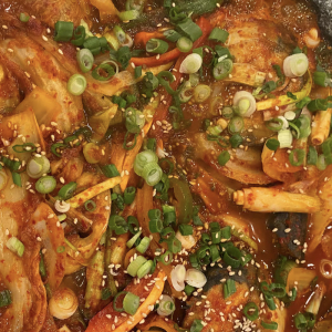 Buckwheat Noodles + Spicy Pork Bulgogi 냉면 + 돼지불고기
