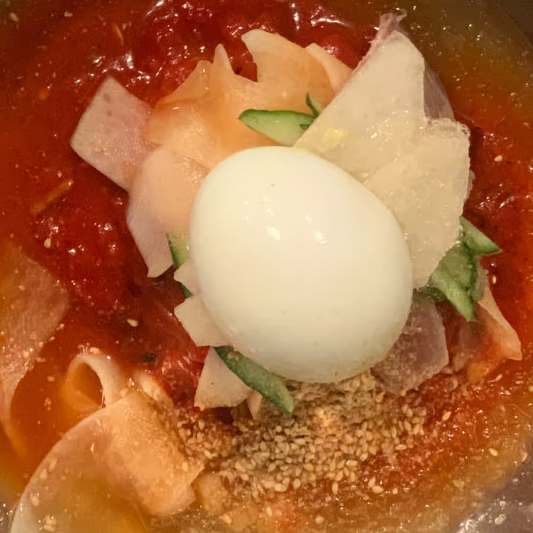 Spicy Buckwheat Noodles 비빔냉면