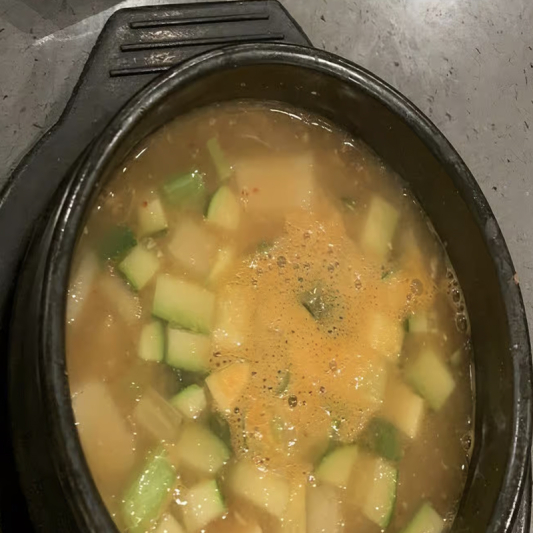 Soybean Paste Stew 된장찌개