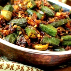 Fried Bhindi (Okra)