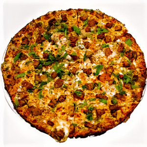 Vegetarian Chicken Pizza 