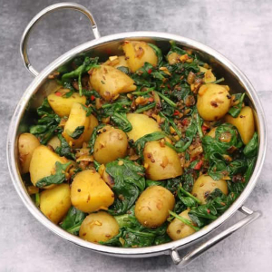 Saag Aloo