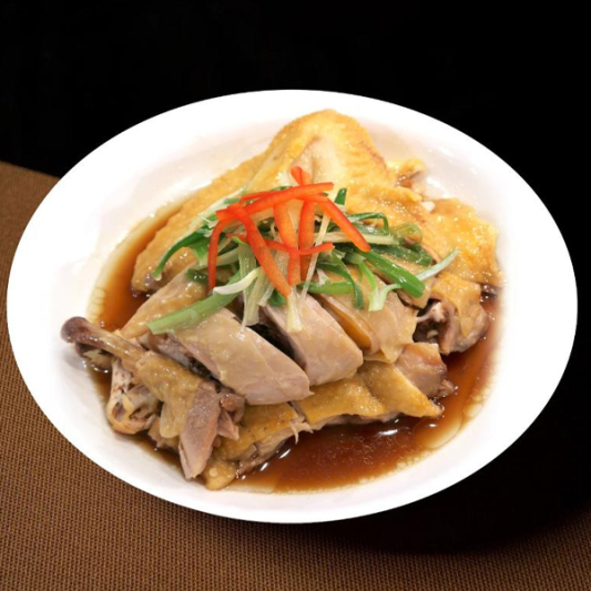 Scallion Oil Chicken 葱油淋鸡