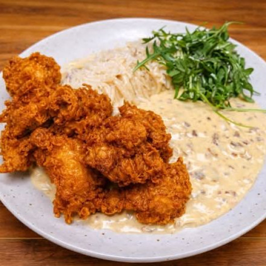 Carbonara Chicken with Pasta