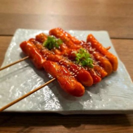 Sweet Chili Ricecake Skewers (2 pcs)