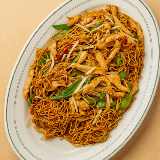41. Chow mein au poulet