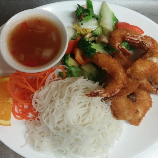 24. Tempura de crevettes