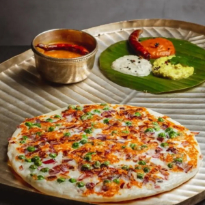 Onion & Peas Uthappam