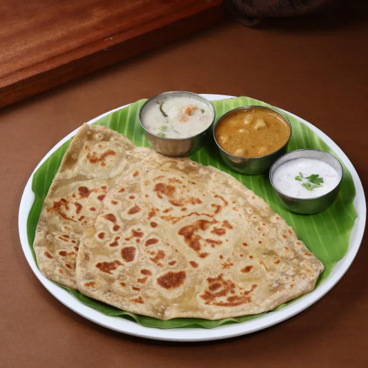 Chappathi with Kurma