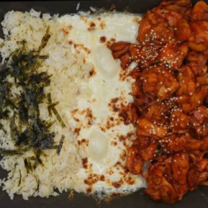 Firey Chicken with Cheese / 치즈불닭